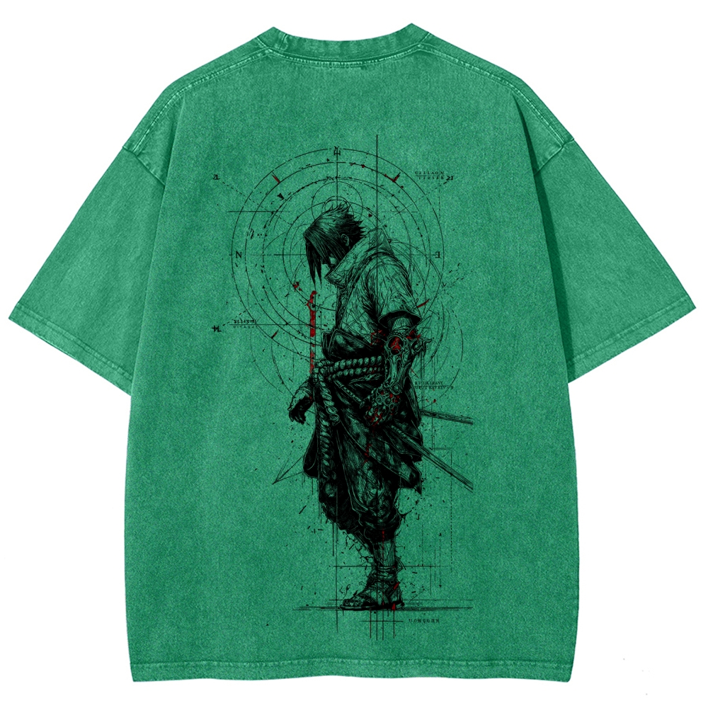 Naruto Unisex Fit Washed T-Shirt 2508017121-Coordom