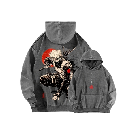 Naruto Unisex Washed Hoodie 2511024516-Coordom