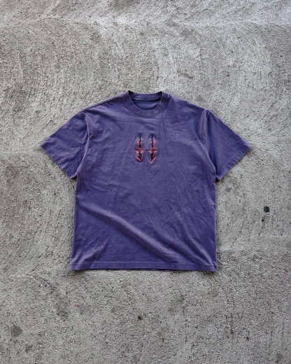 BLOOD MANIPULATION WASH TEE-Coordom