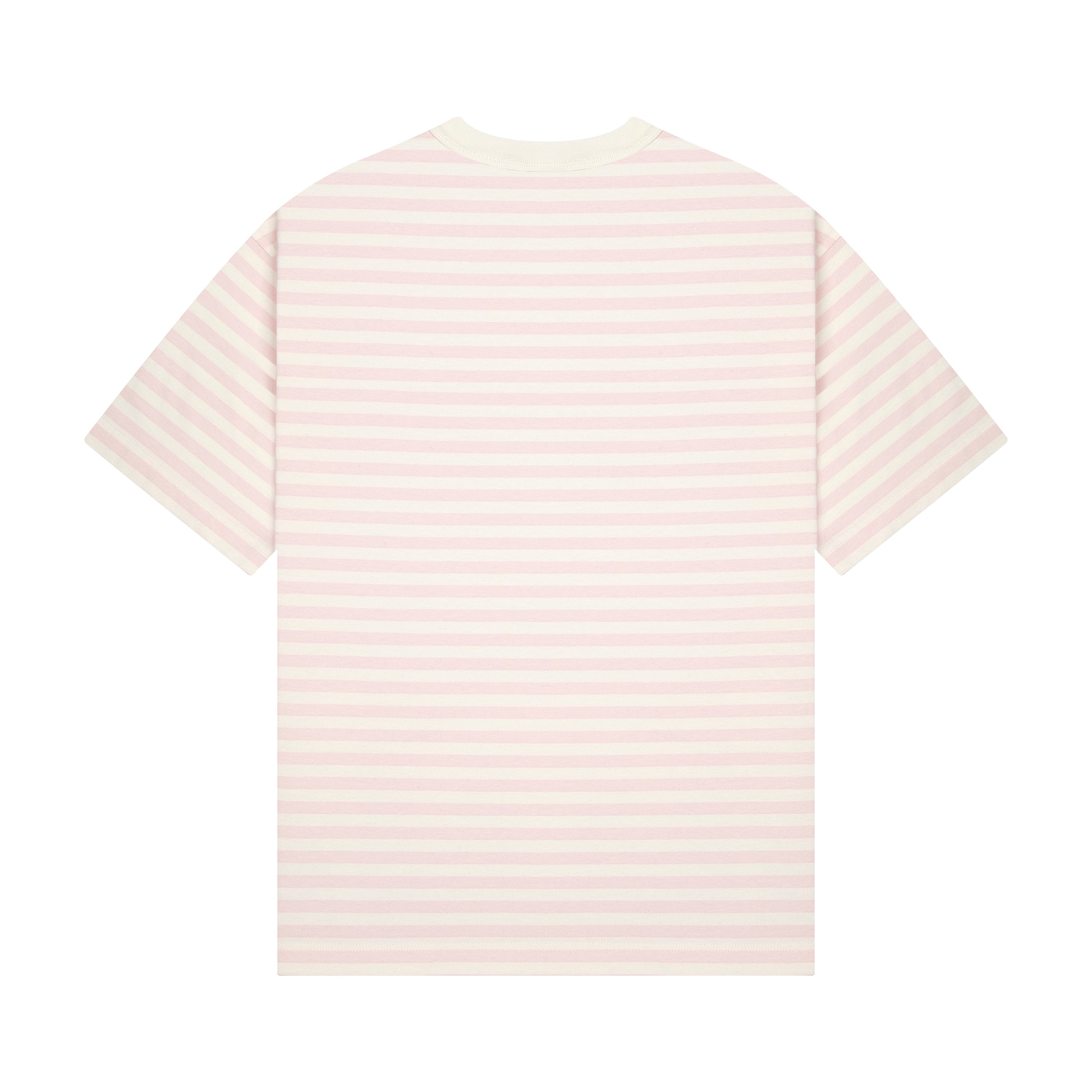 "koi" T Shirt pink striped-Coordom