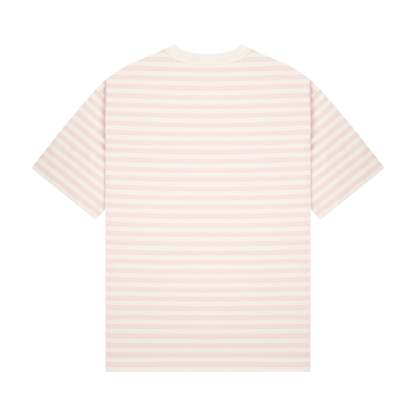"koi" T Shirt pink striped-Coordom