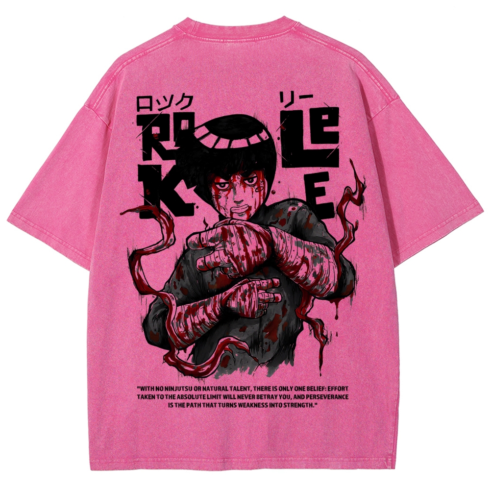 Naruto Unisex Fit Washed T-Shirt 2602007501-Coordom