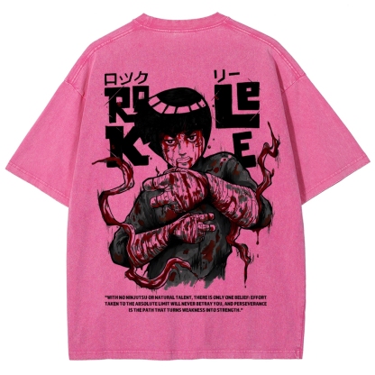 Naruto Unisex Fit Washed T-Shirt 2602007501-Coordom