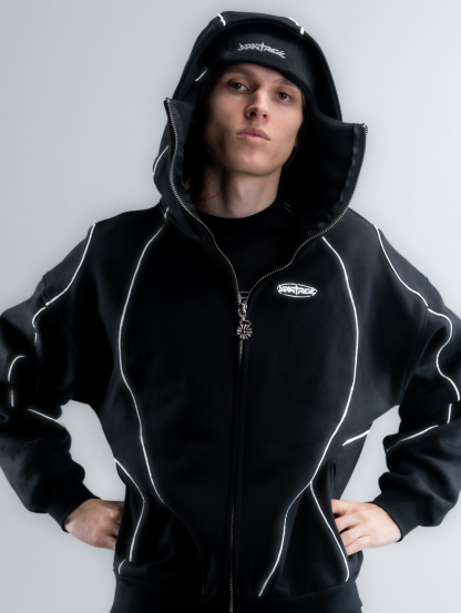 Black-out Phantom Hoodie-Coordom