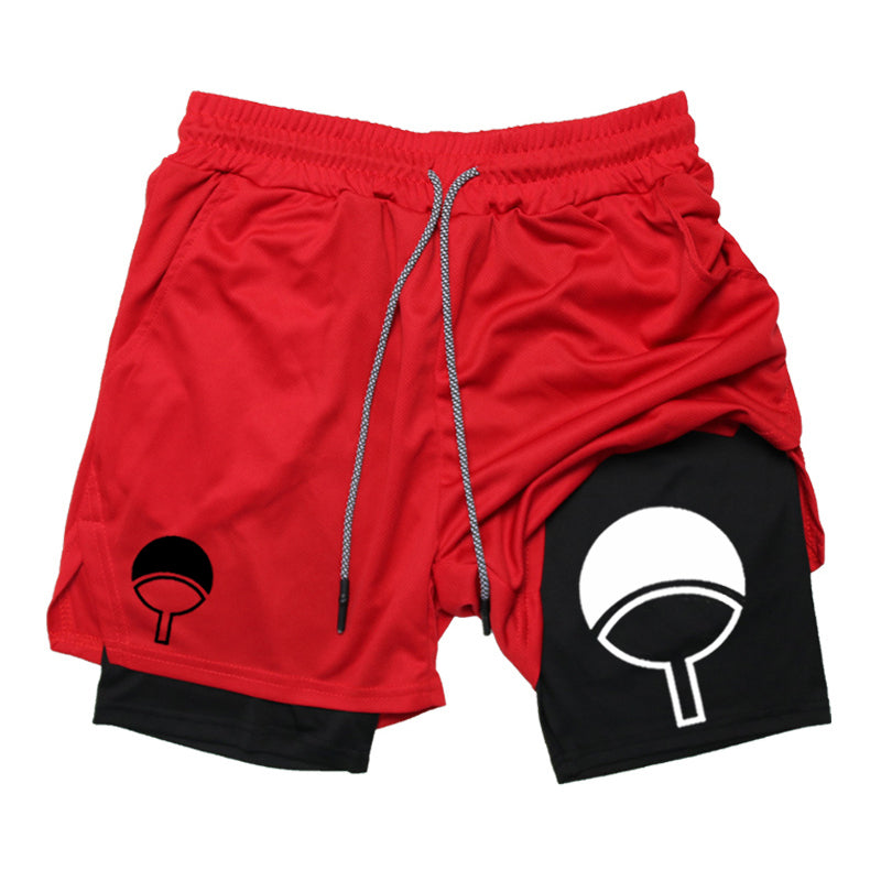 Uchiha Gym Shorts-Coordom