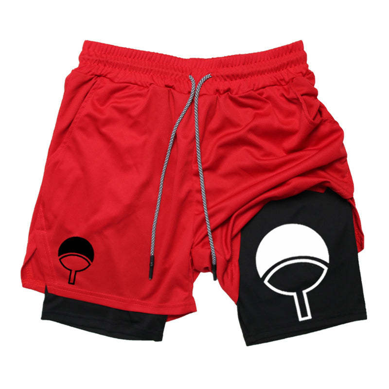 Uchiha Gym Shorts-Coordom