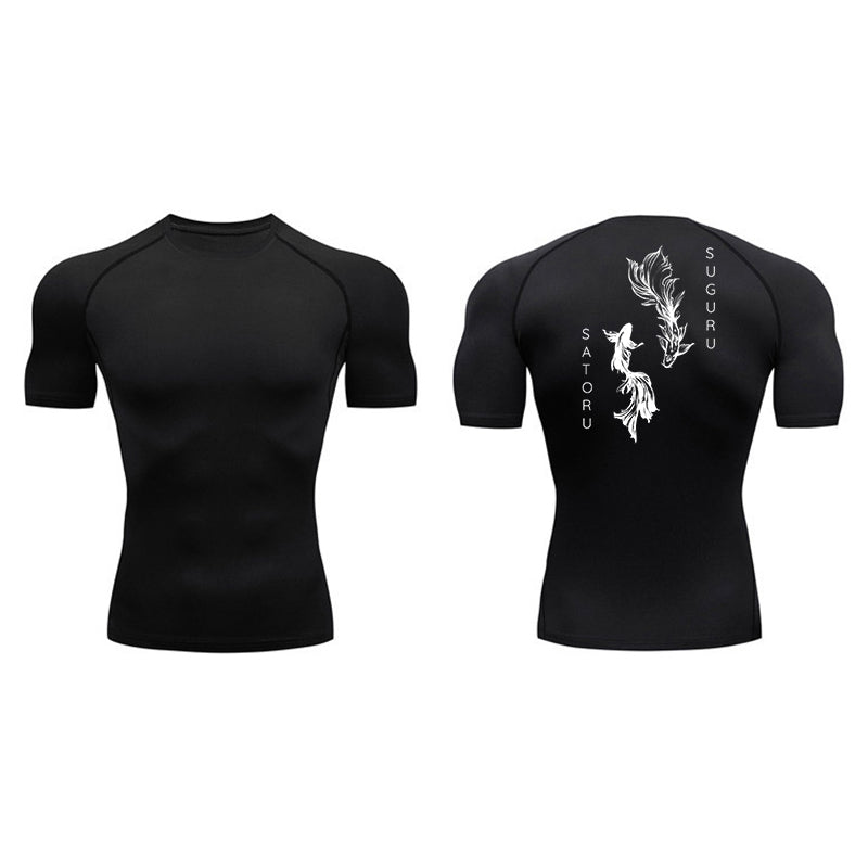 Geto x Gojo Compression T-Shirt-Coordom