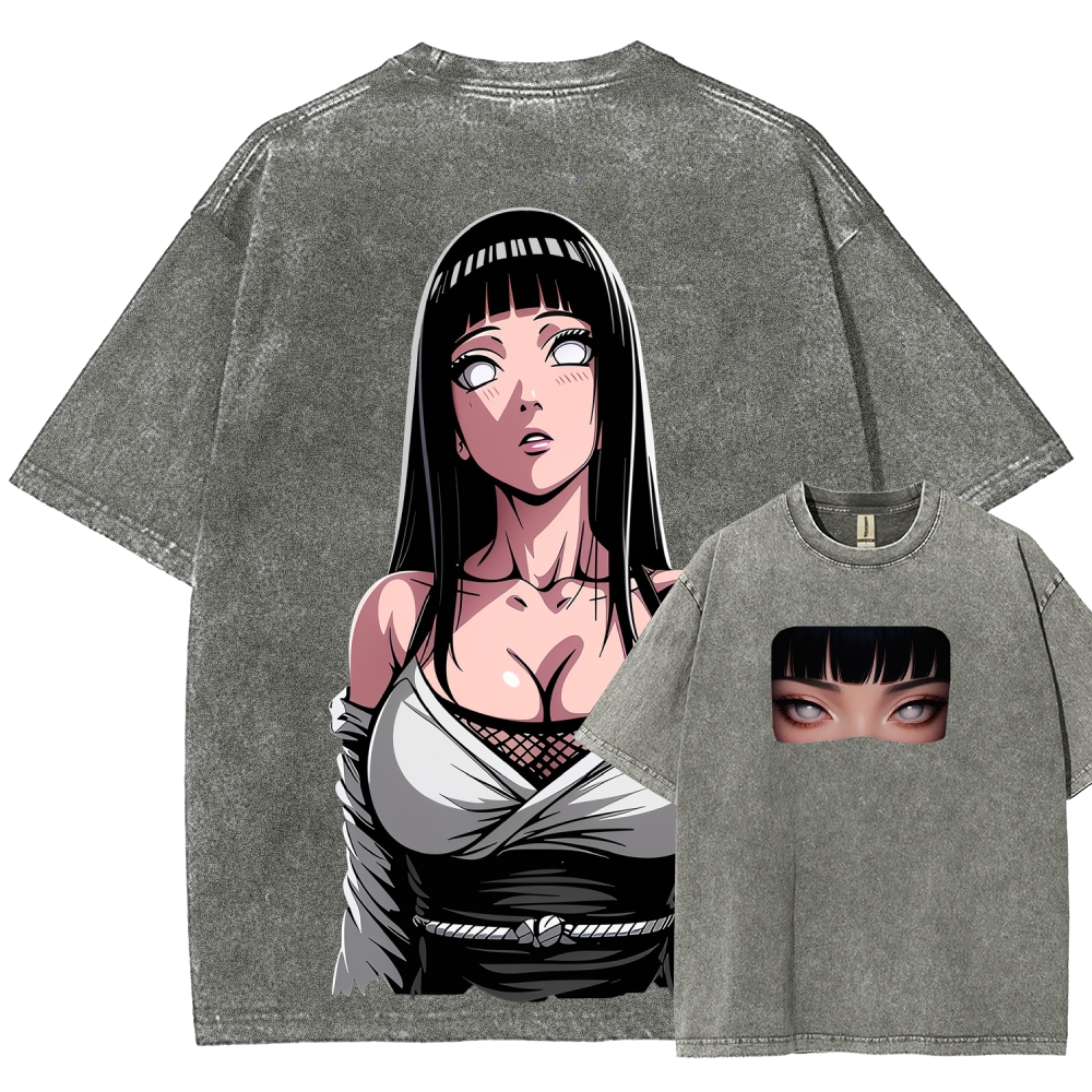 Naruto Unisex Fit Washed T-Shirt 2601014226-Coordom