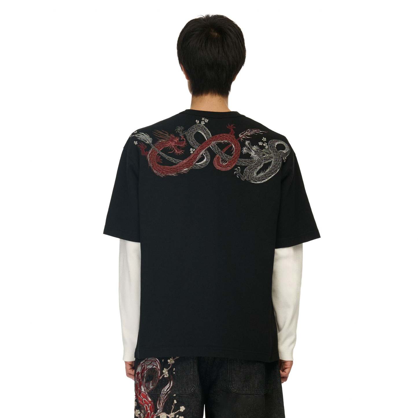 "yakuza" T Shirt black 02-Coordom