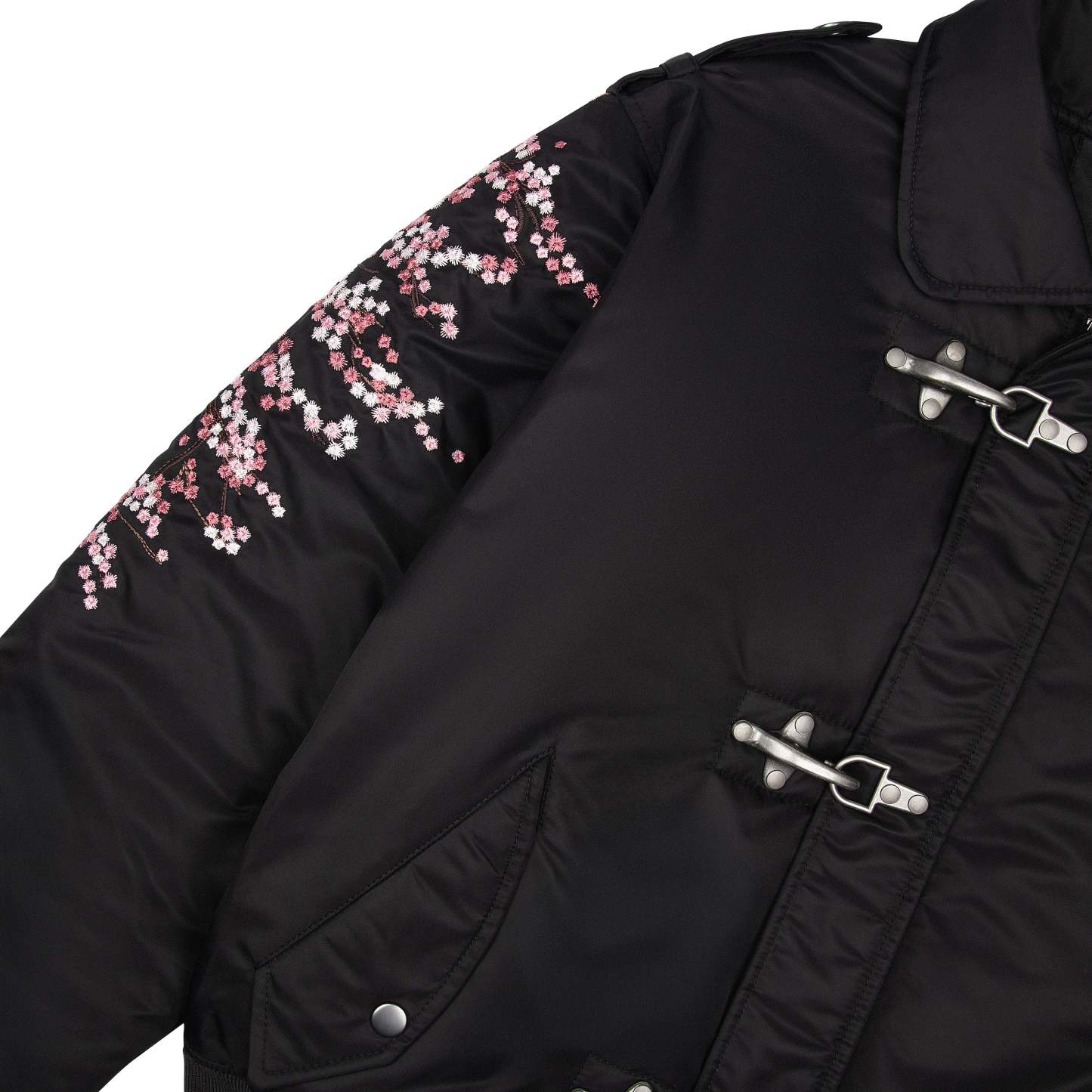 "blossom v3" bomber Jacket black-Coordom