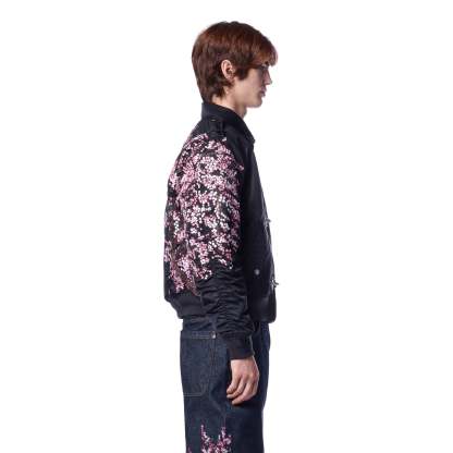 "blossom v3" bomber Jacket black-Coordom