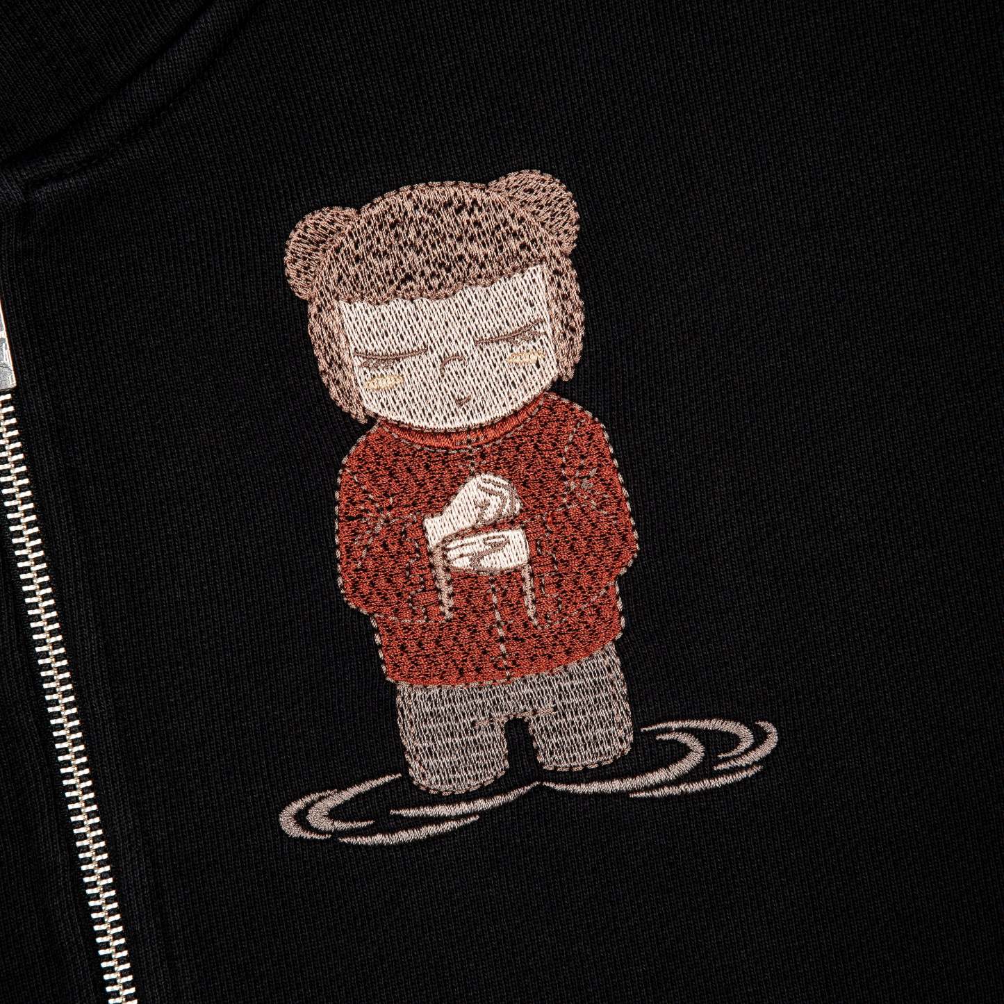 "koi" Zip Up black-Coordom