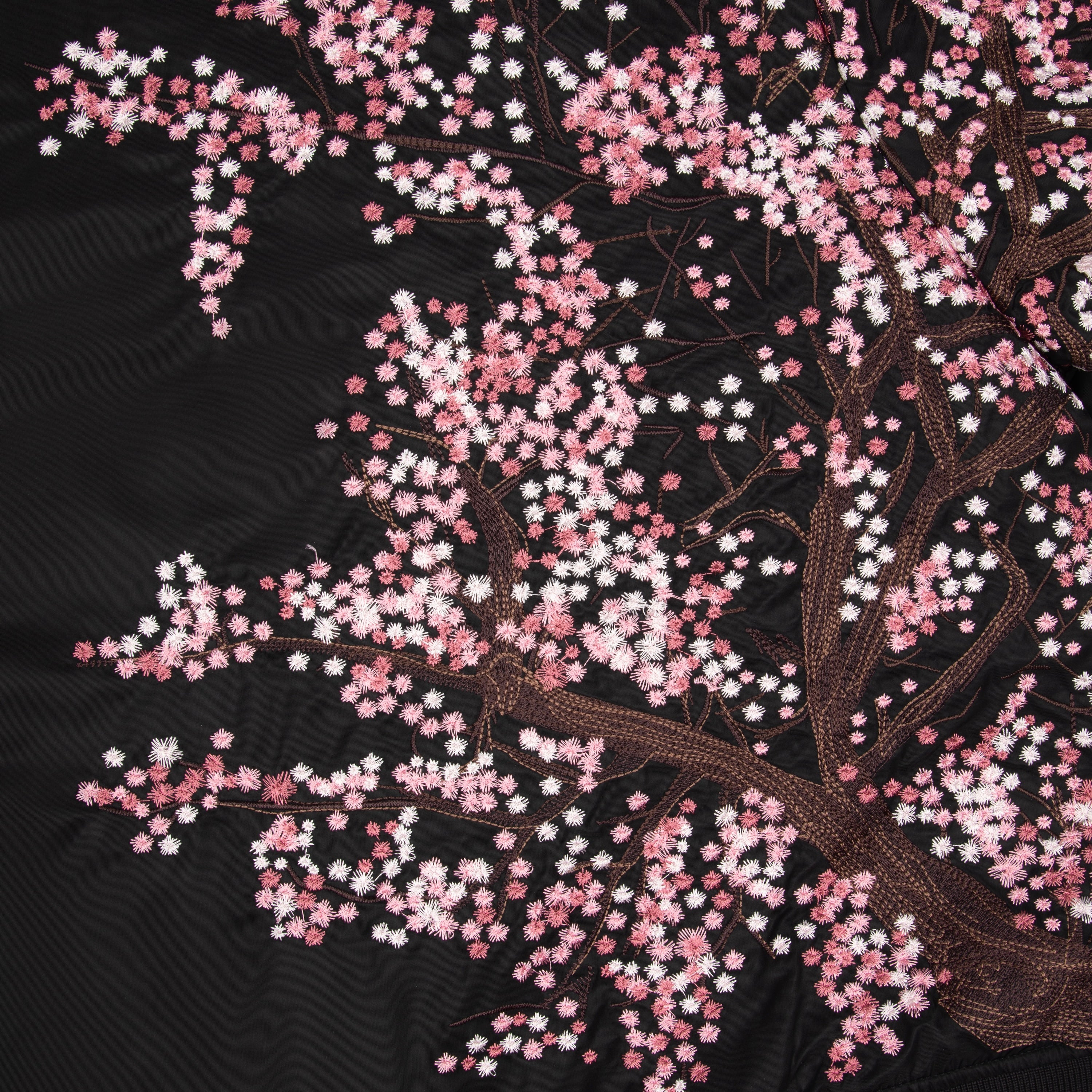 "blossom v3" bomber Jacket black-Coordom