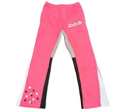 V1 Flare Sweatpants - Pink-Coordom