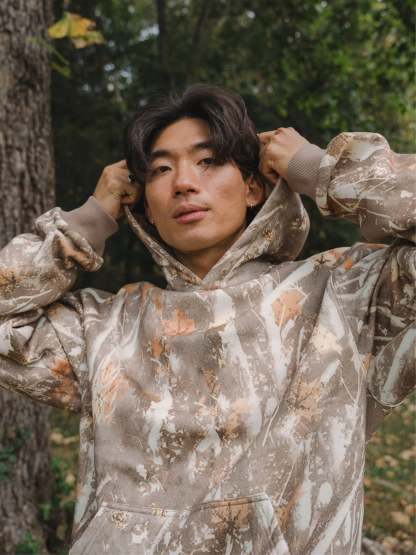 Camo Hoodie|Streetwear Oversized Vintage Casual Wear-Coordom