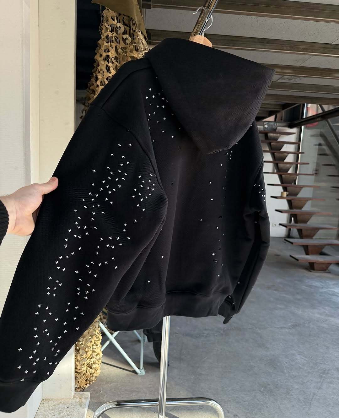 STARDUST ZIP - ULTRA HEAVY|Streetwear Oversized Vintage Casual Wear-Coordom