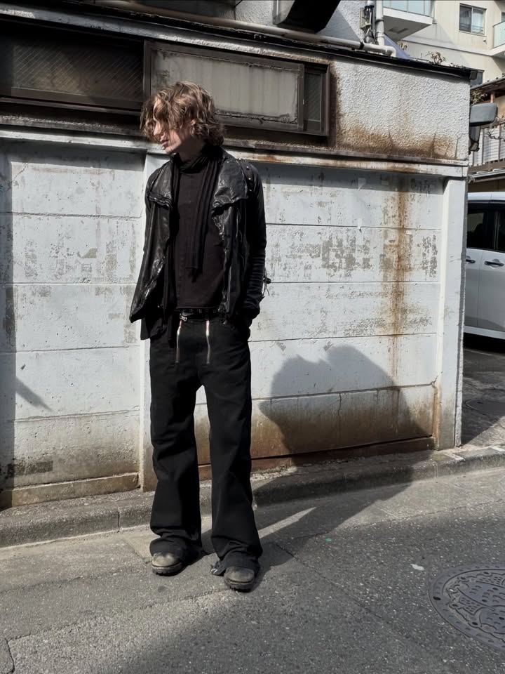 DOUBLE ZIPPER PANTS-Coordom