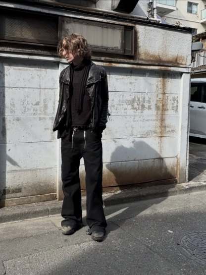 DOUBLE ZIPPER PANTS-Coordom