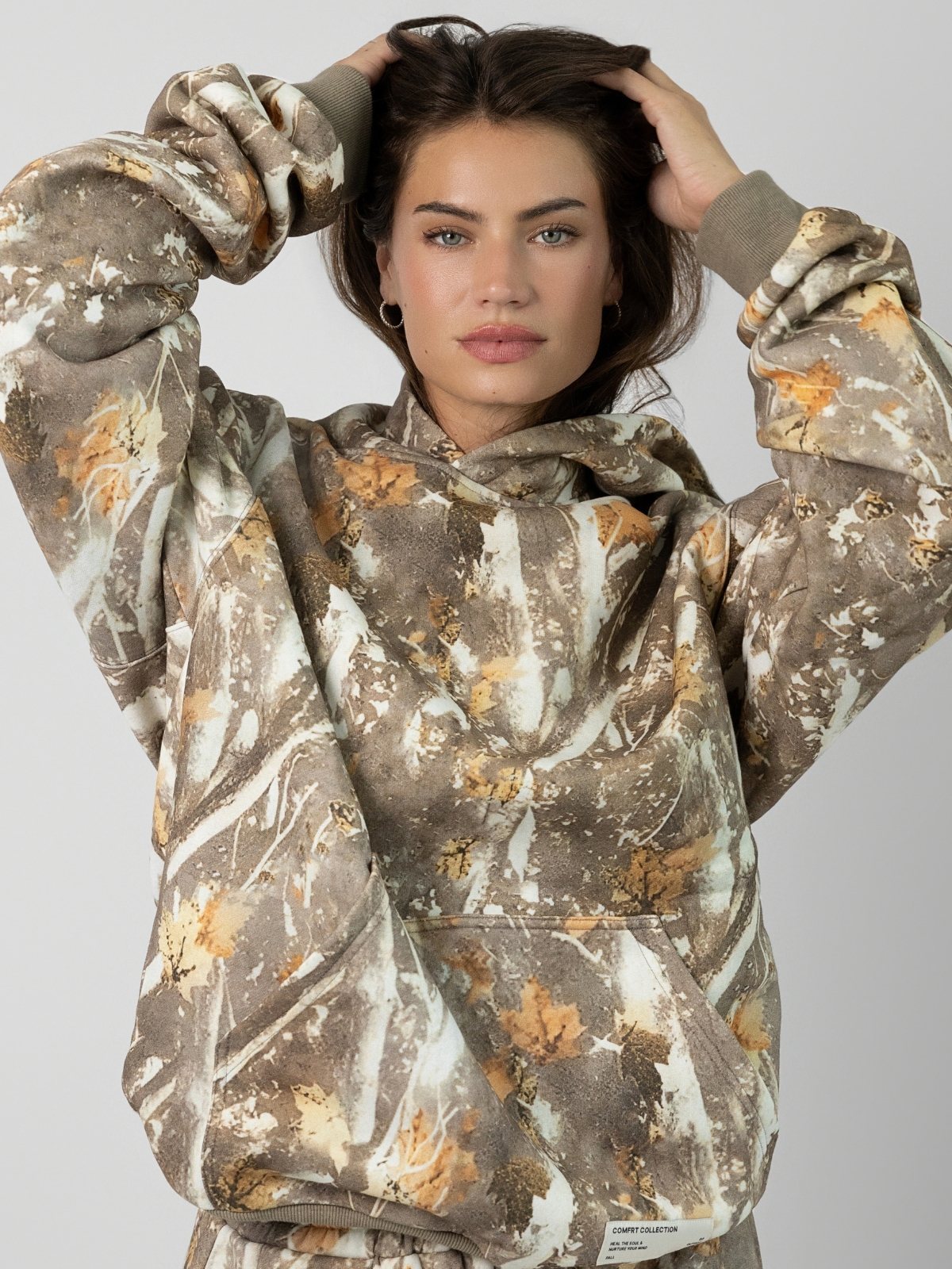 Camo Hoodie|Streetwear Oversized Vintage Casual Wear-Coordom