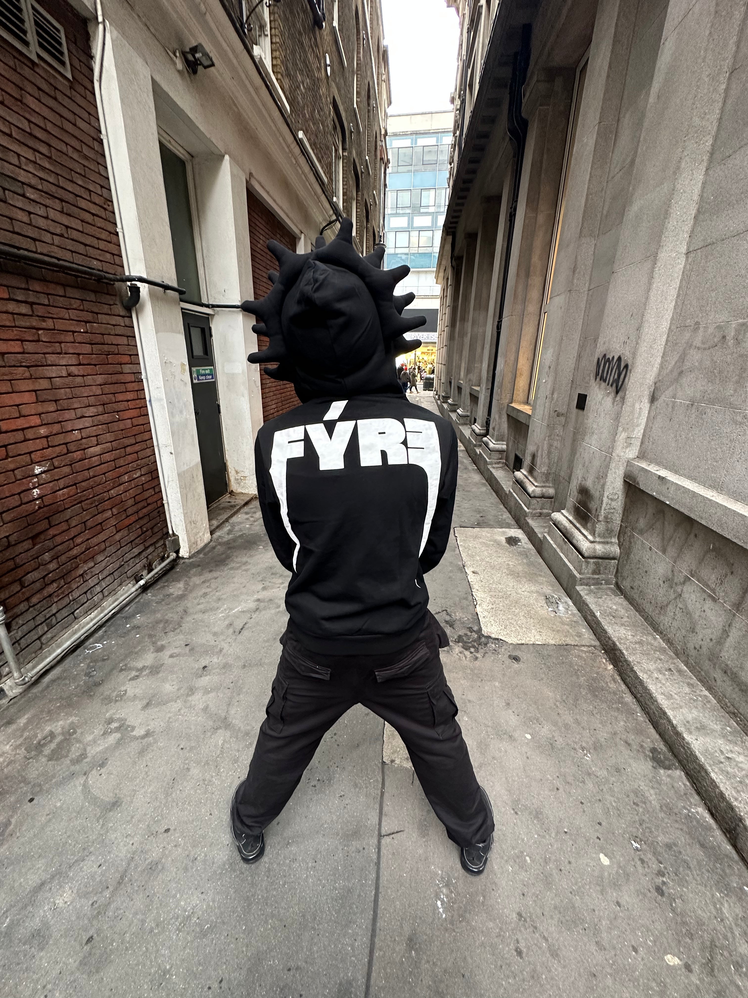 Skelly Hoodie - Black(Spot goods)-Coordom