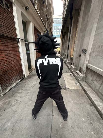 Skelly Hoodie - Black(Spot goods)-Coordom