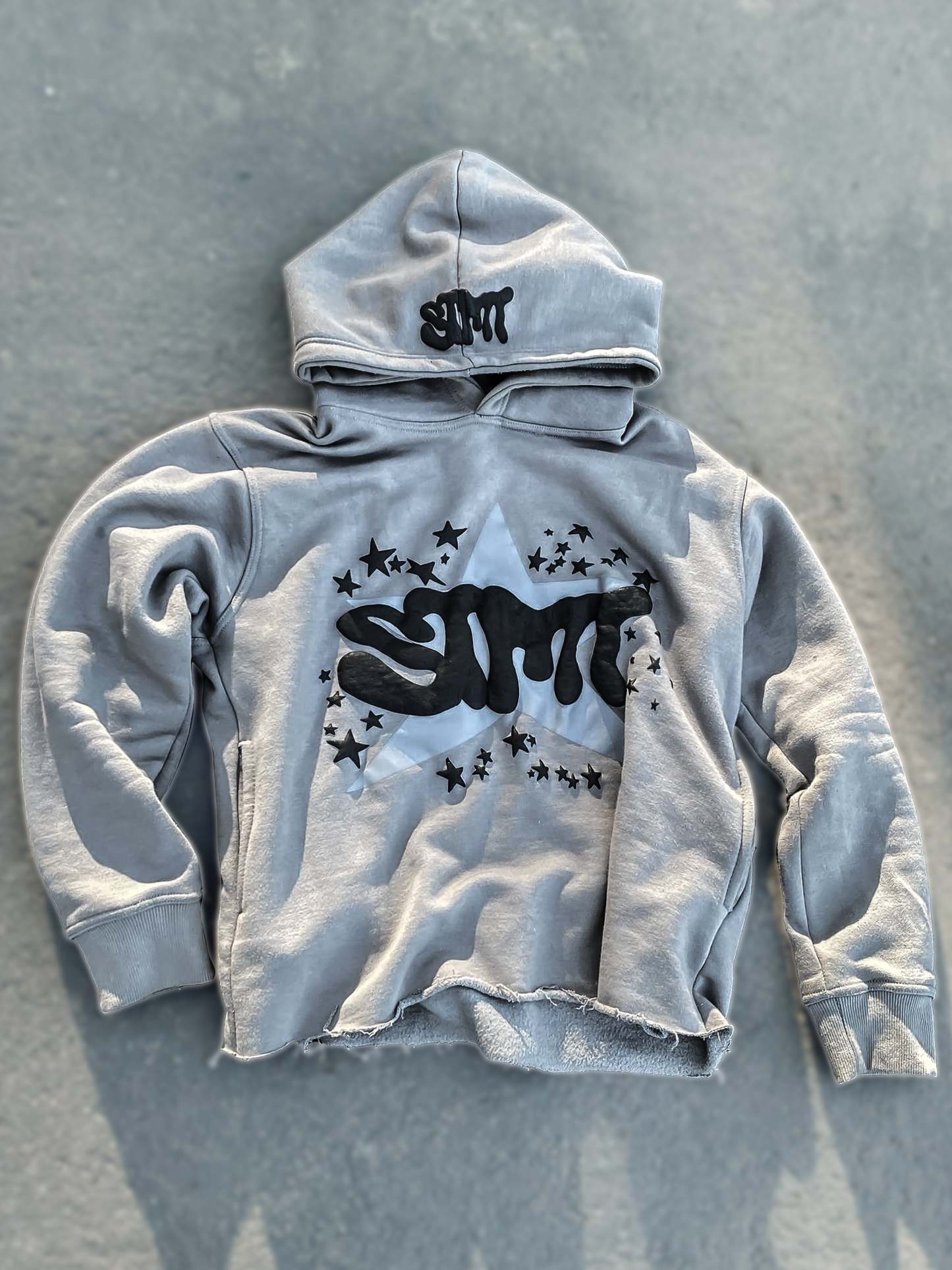 stmt ' charcoal ' hoodie-Coordom