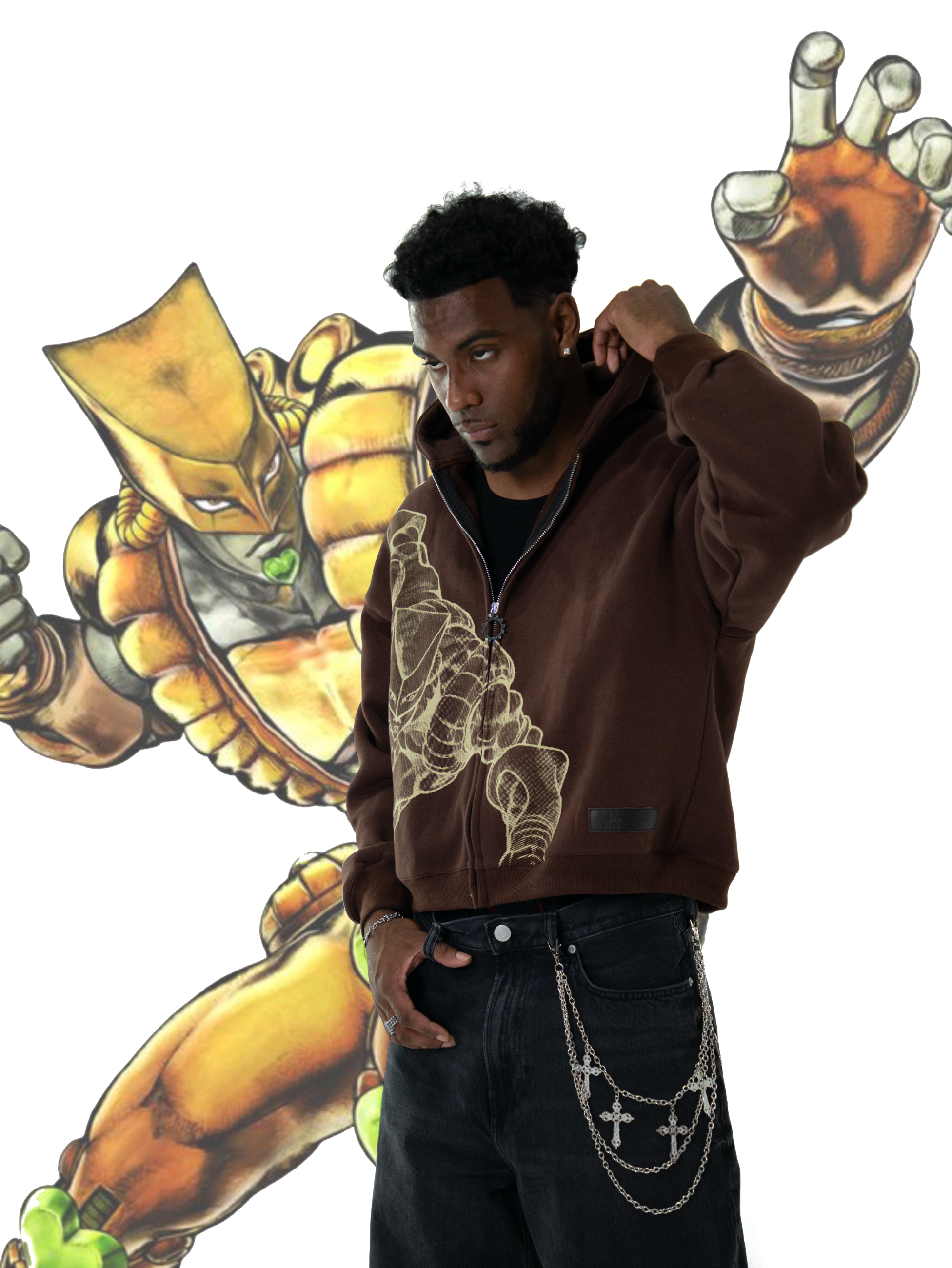 DIO ZIP-UP + FREE ITEM (READ DESCRIPTION)-Coordom