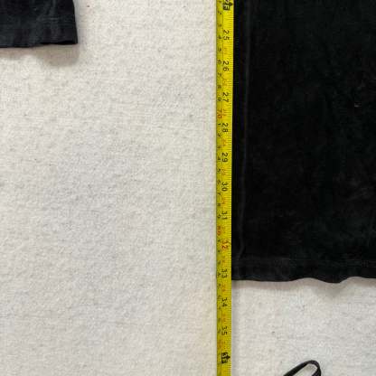 2003 Vintage Juicy Couture Women's Black Velour Flared Leg Track Pant Size P-Coordom