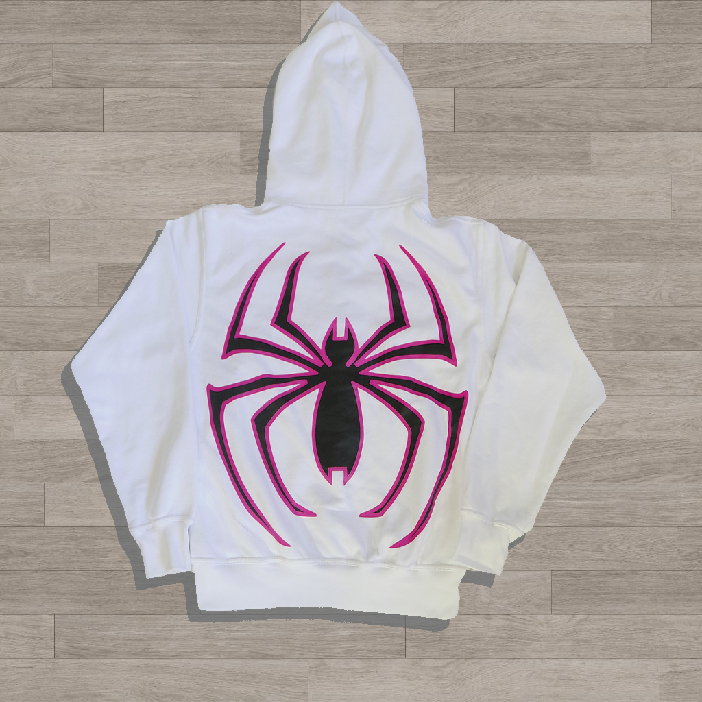 Spider Full-Zip in White-Coordom