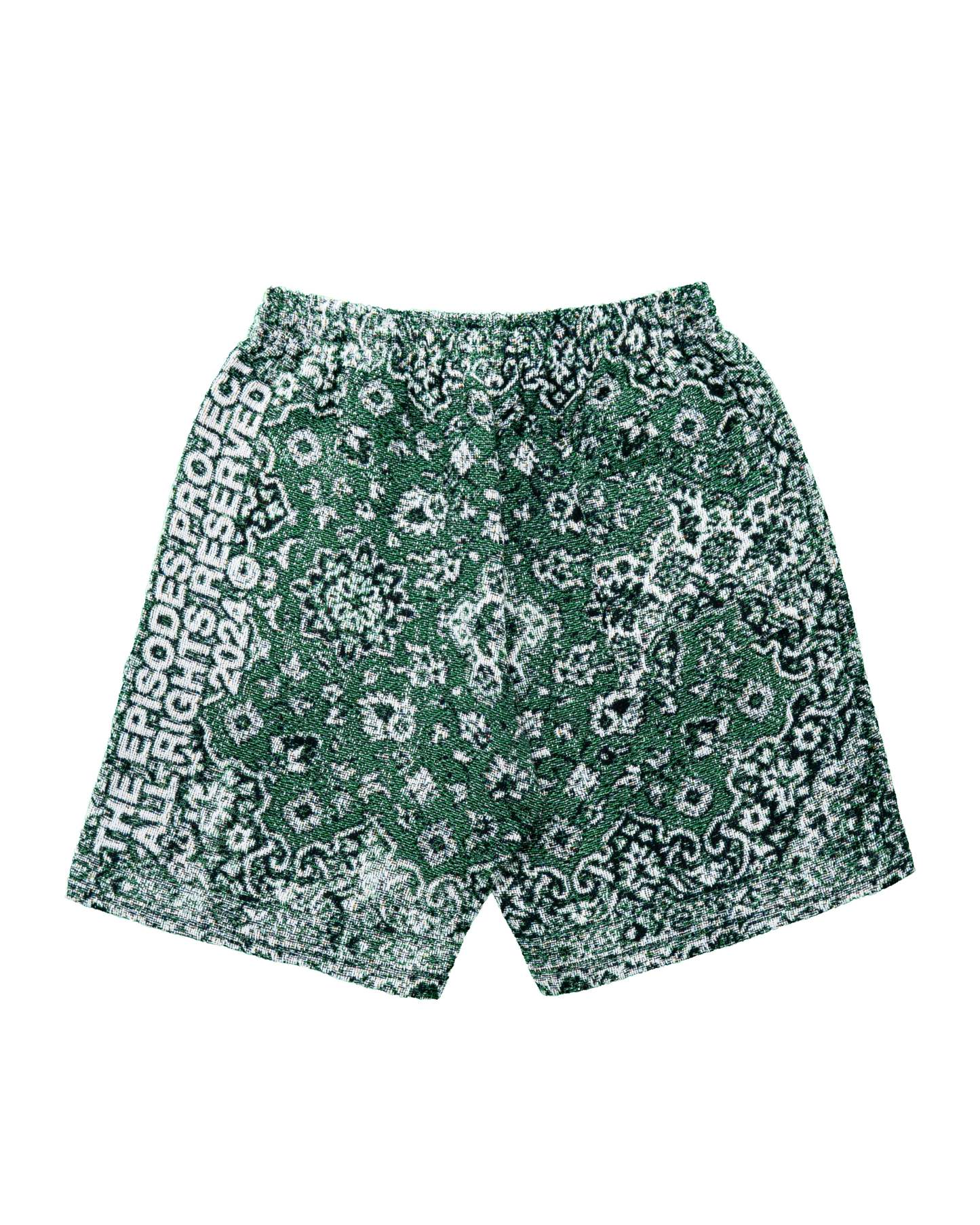 BLAZE Tapestry Shorts GREEN-Coordom