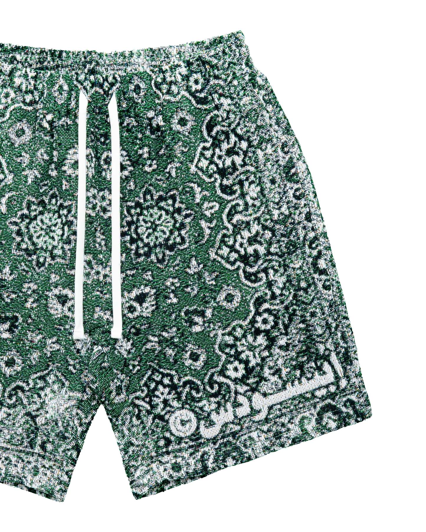 BLAZE Tapestry Shorts GREEN-Coordom