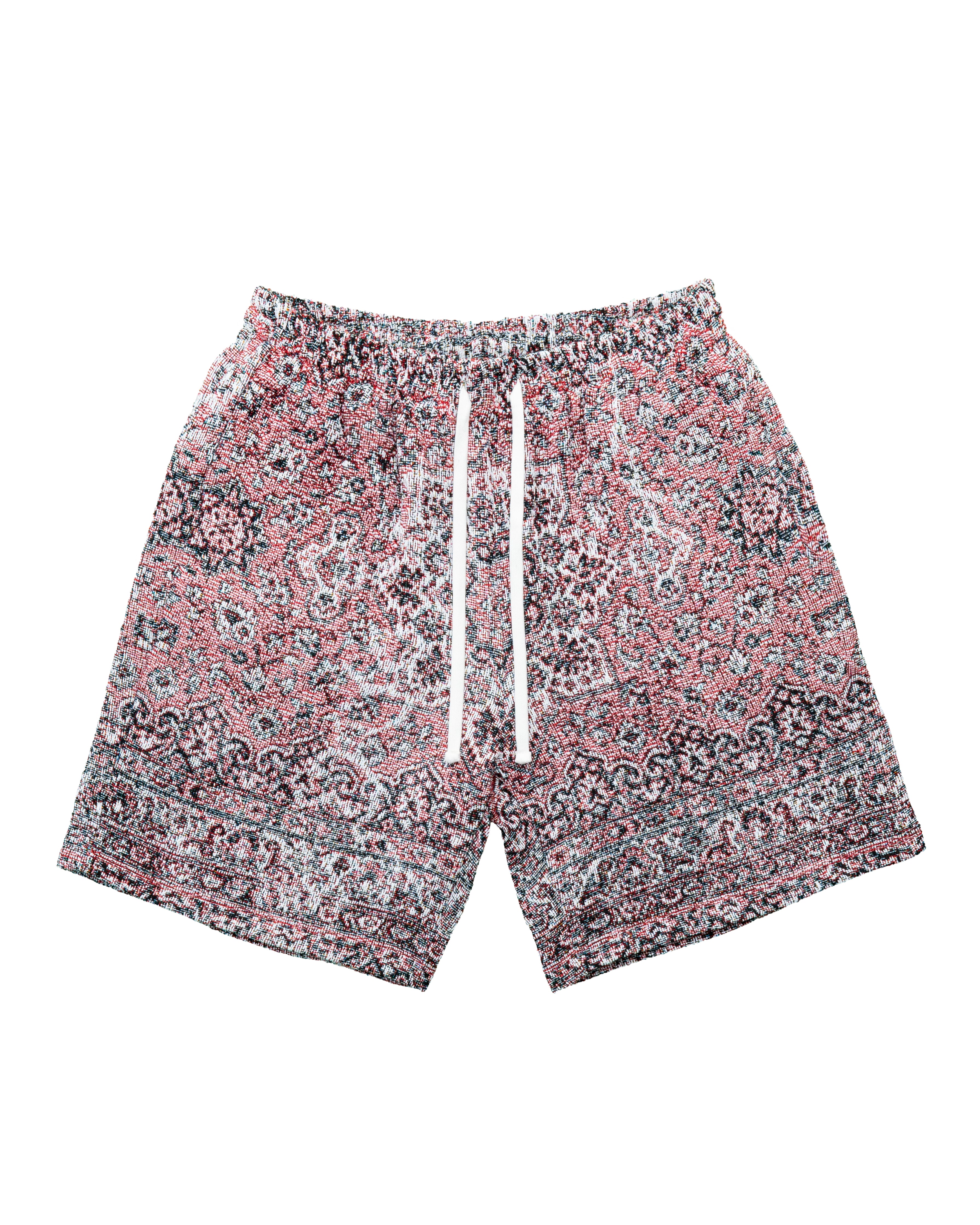 BLAZE Tapestry Shorts RED-Coordom