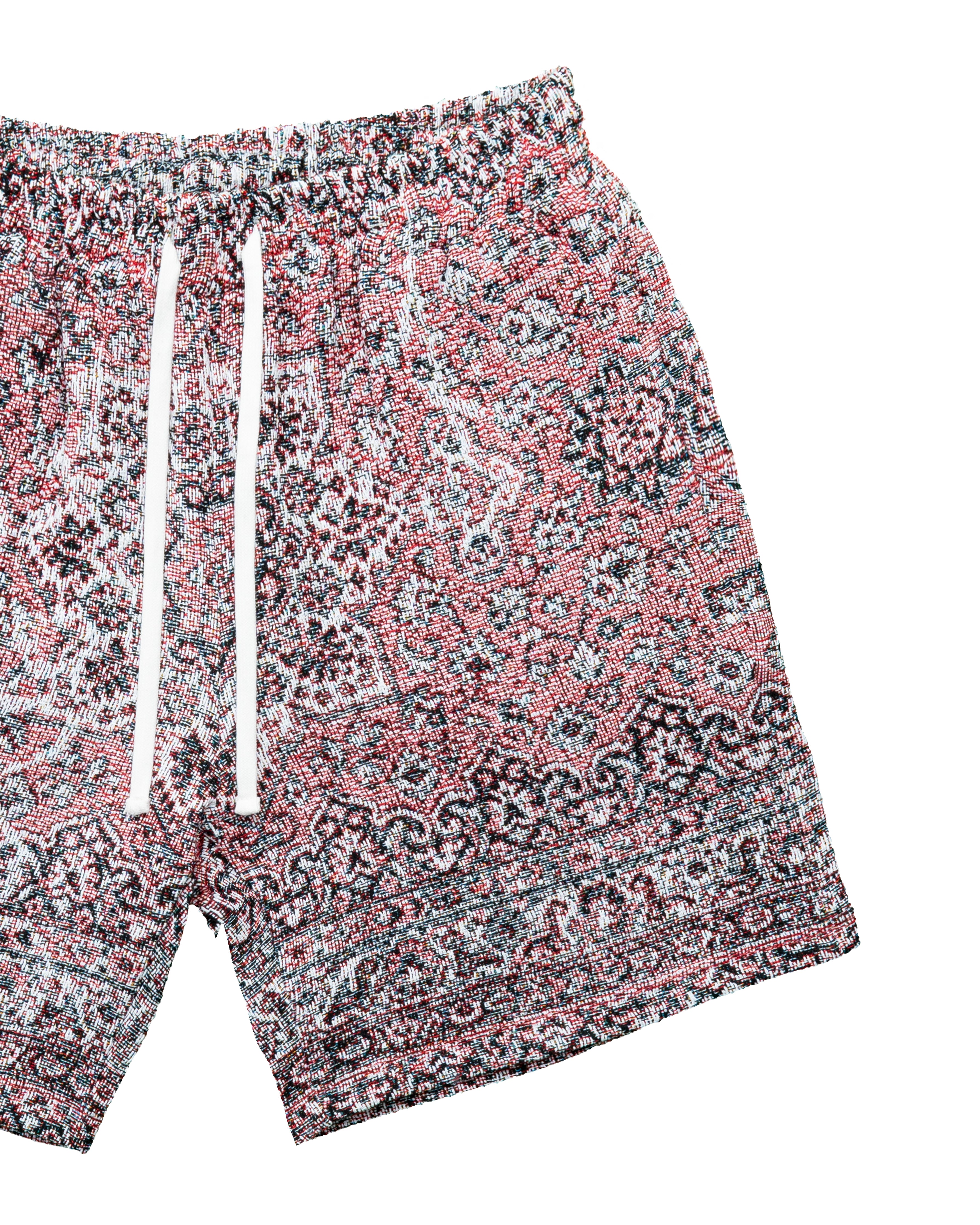 BLAZE Tapestry Shorts RED-Coordom