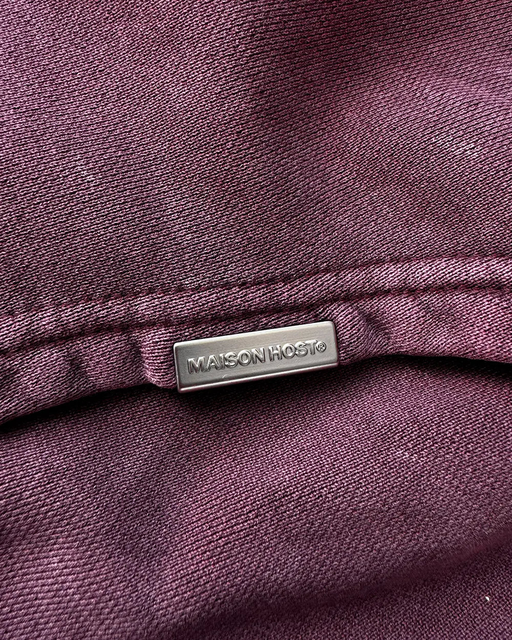 ERODE WAVE ZIPPED HOODIE BURGUNDY|Streetwear Oversized Vintage Casual Wear-Coordom