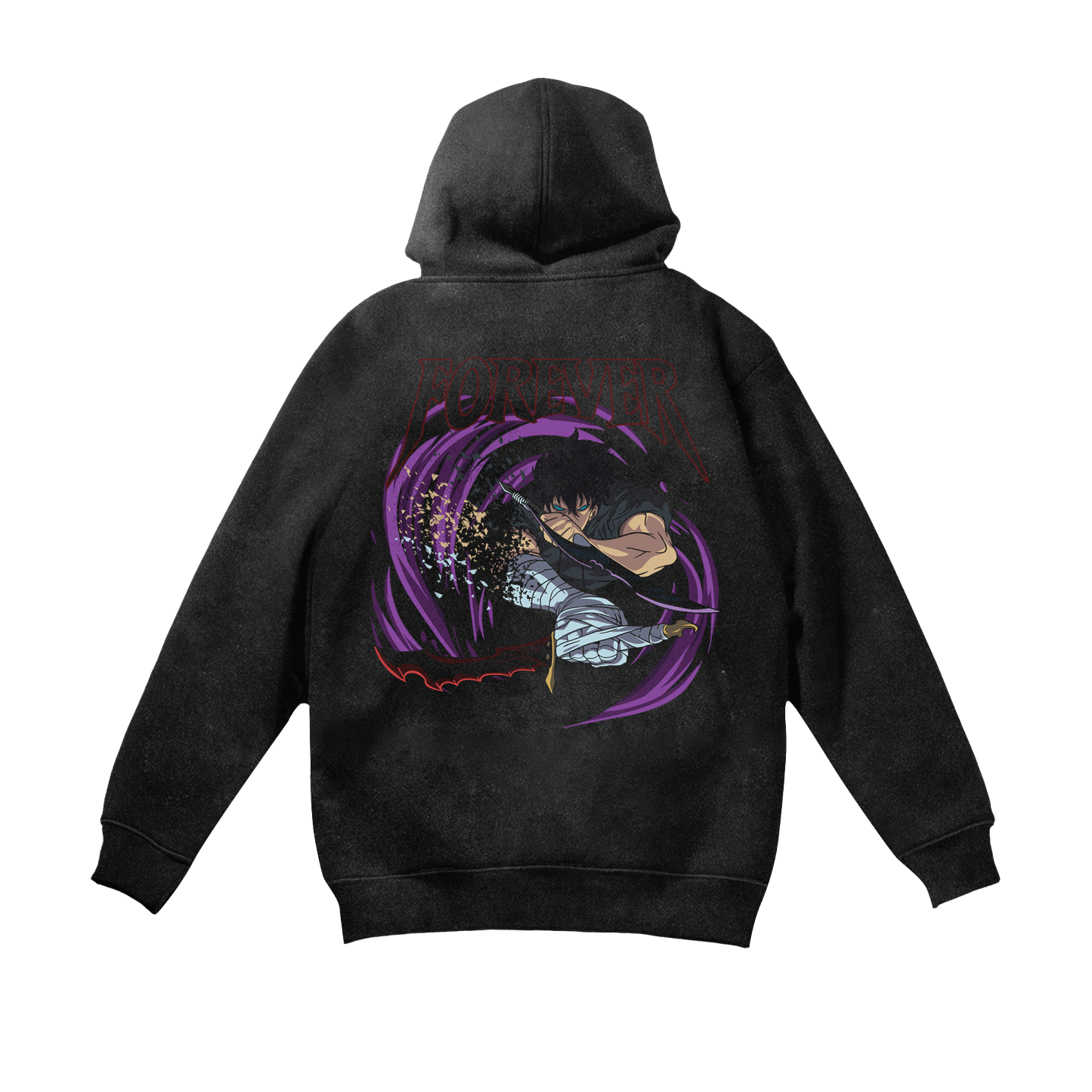 Shadow Surge Hoodie - Acid Wash-Coordom