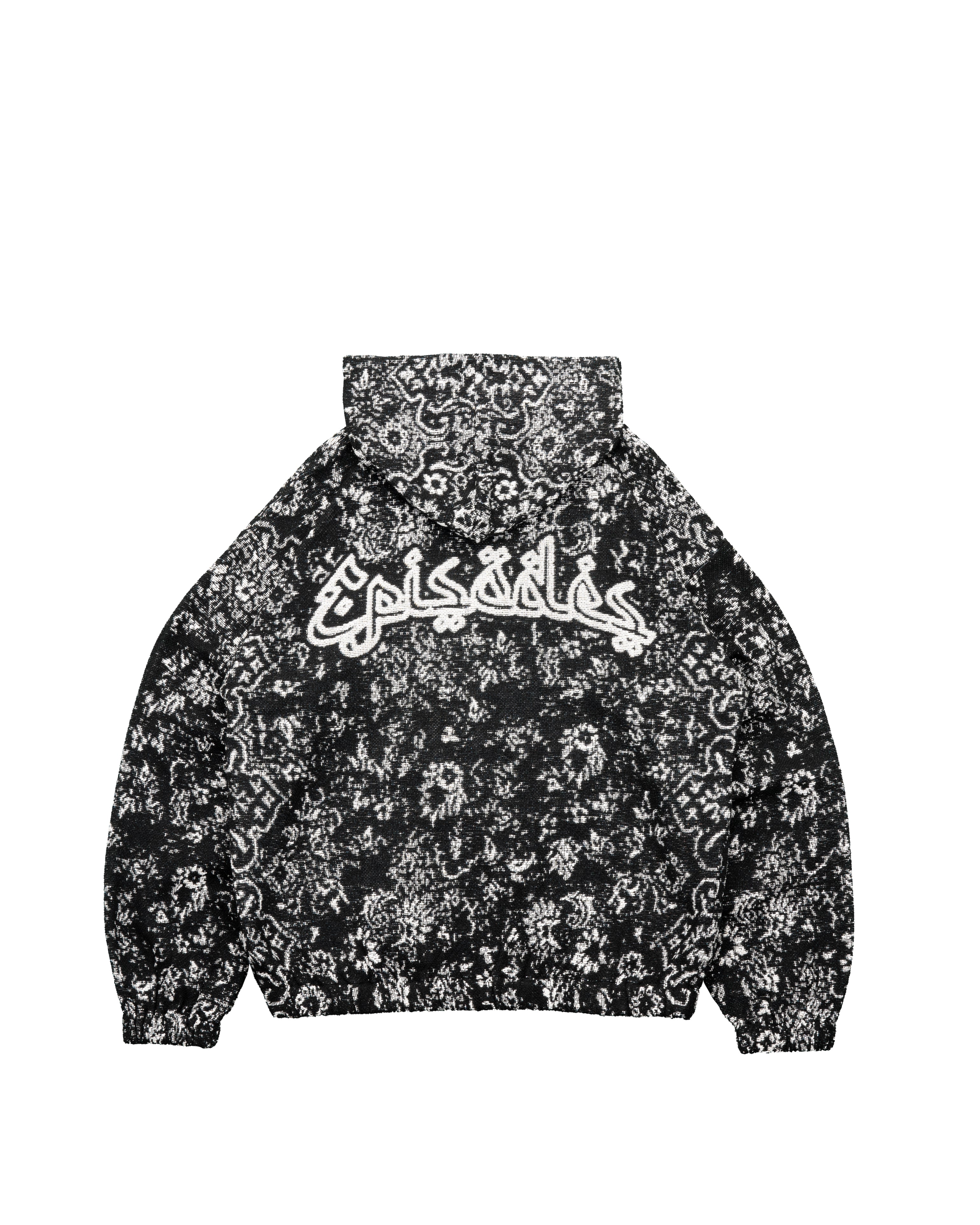BLAZE Tapestry Zip-Up Hoodie|Streetwear Oversized Vintage Casual Wear-Coordom