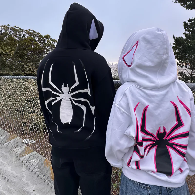 Spider Full-Zip in Black-Coordom