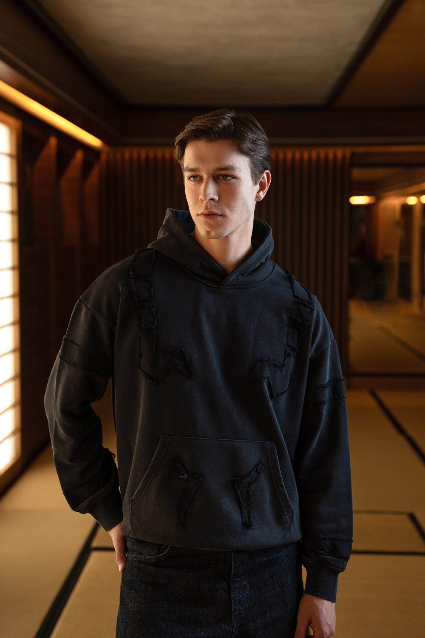 Curse Mark Patch Hoodie-Coordom