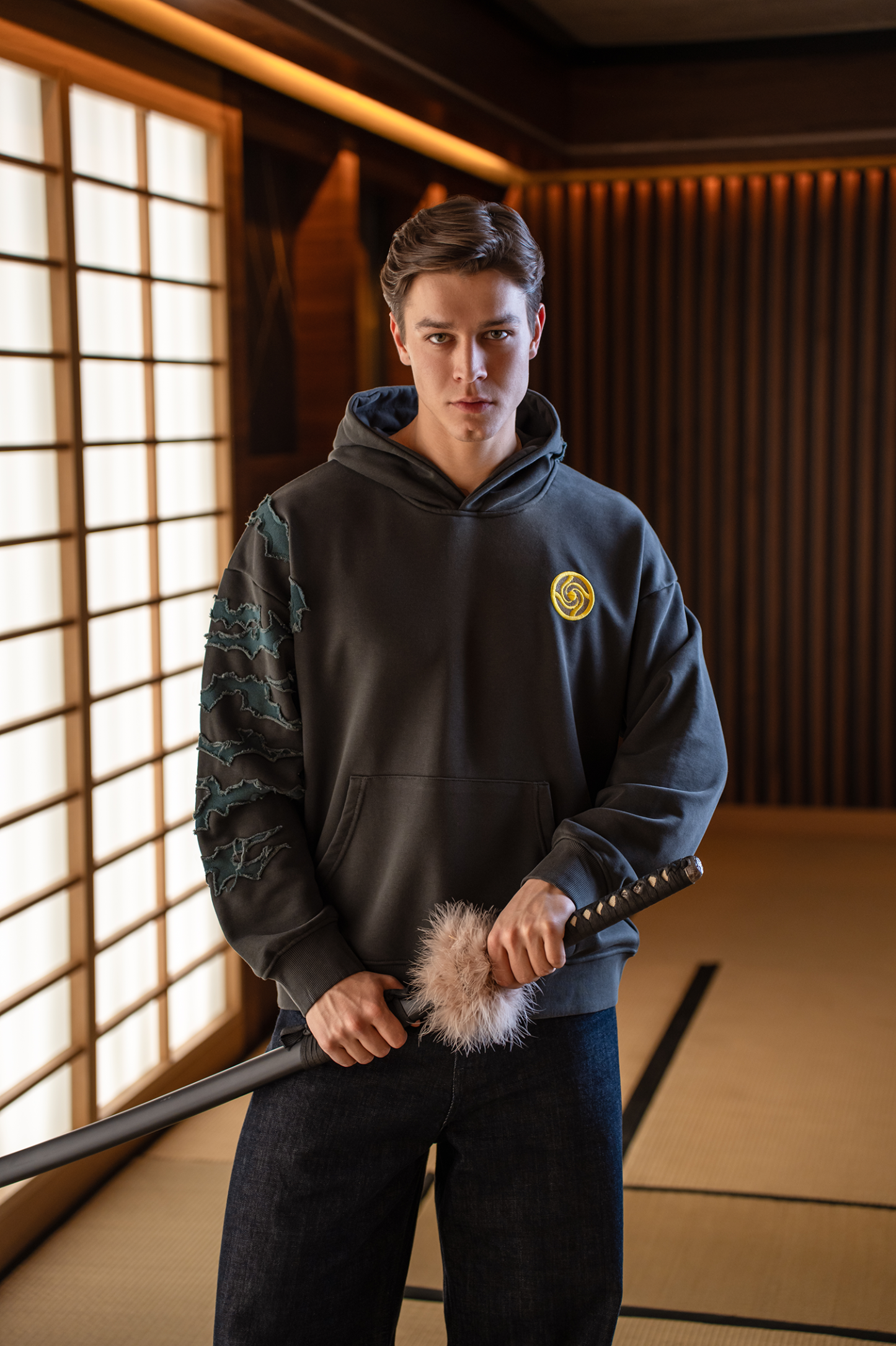 Burned Marks Hoodie-Coordom