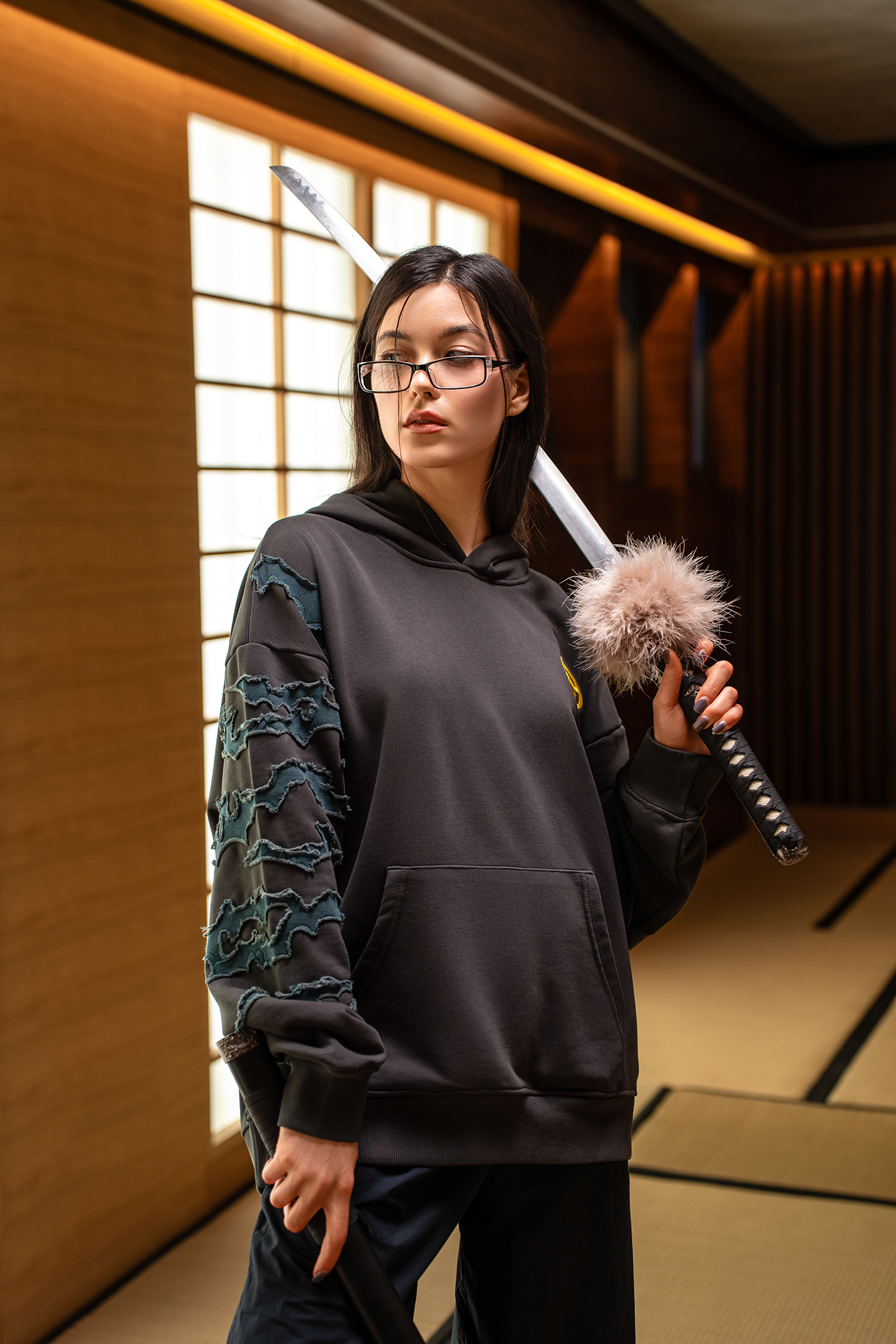 Burned Marks Hoodie-Coordom