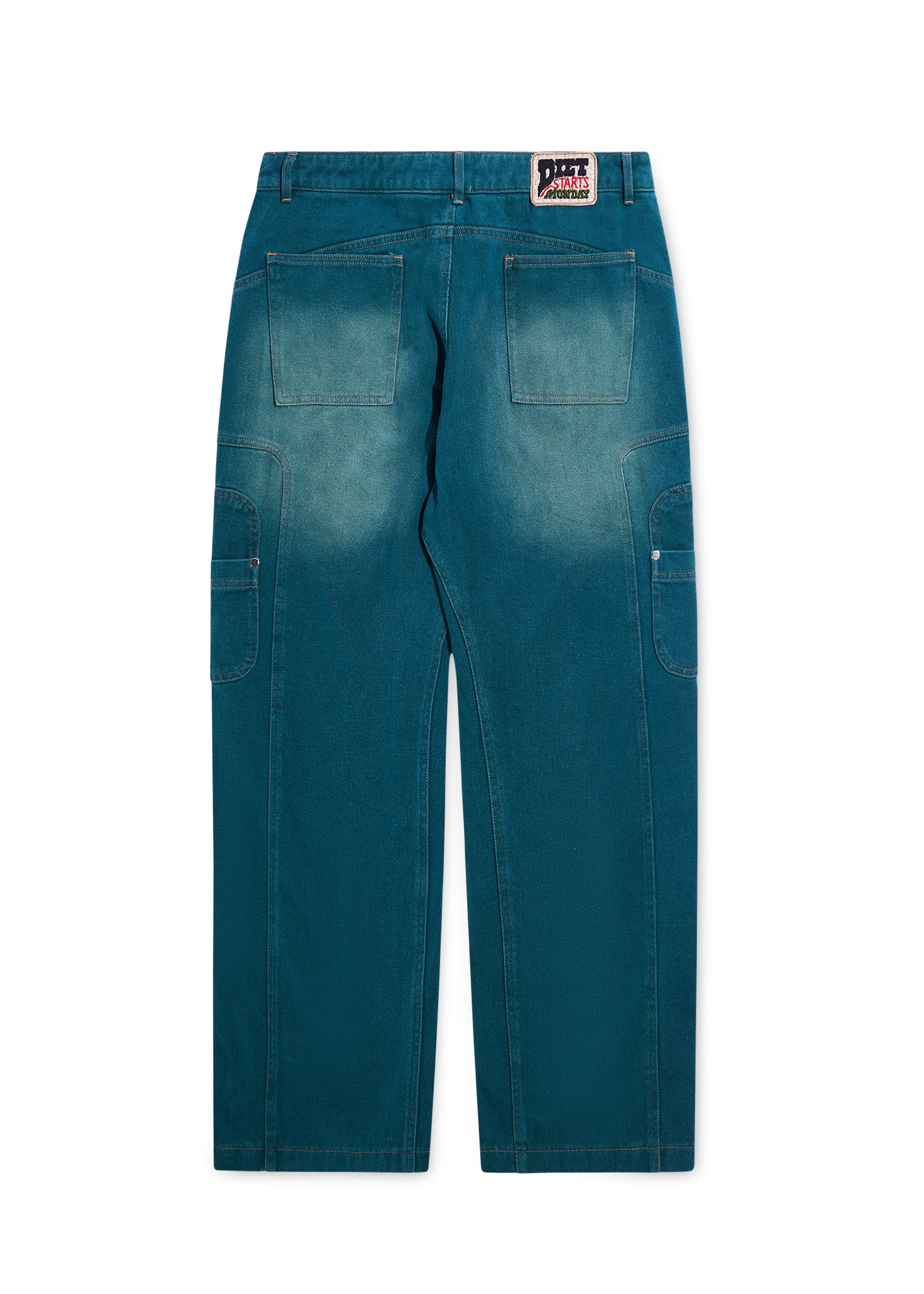 Twin Needle Pant - Pine-Coordom