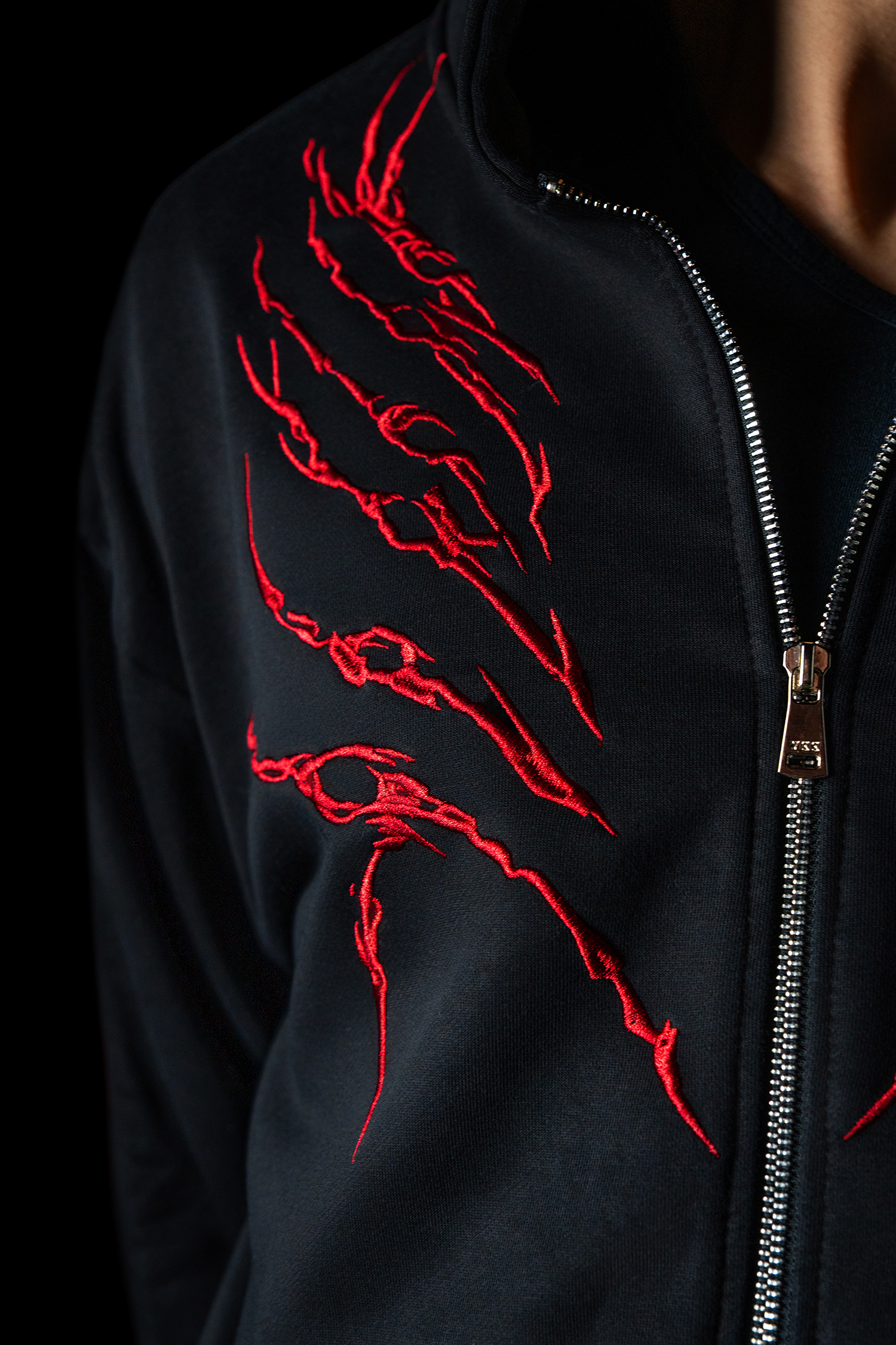 Bloodlust Zip Up Hoodie-Coordom