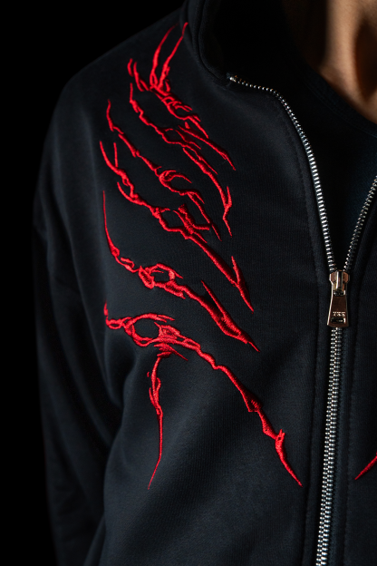 Bloodlust Zip Up Hoodie-Coordom