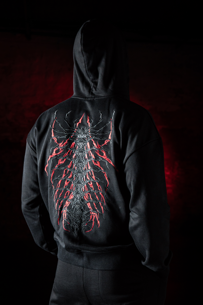 Bloodlust Zip Up Hoodie-Coordom