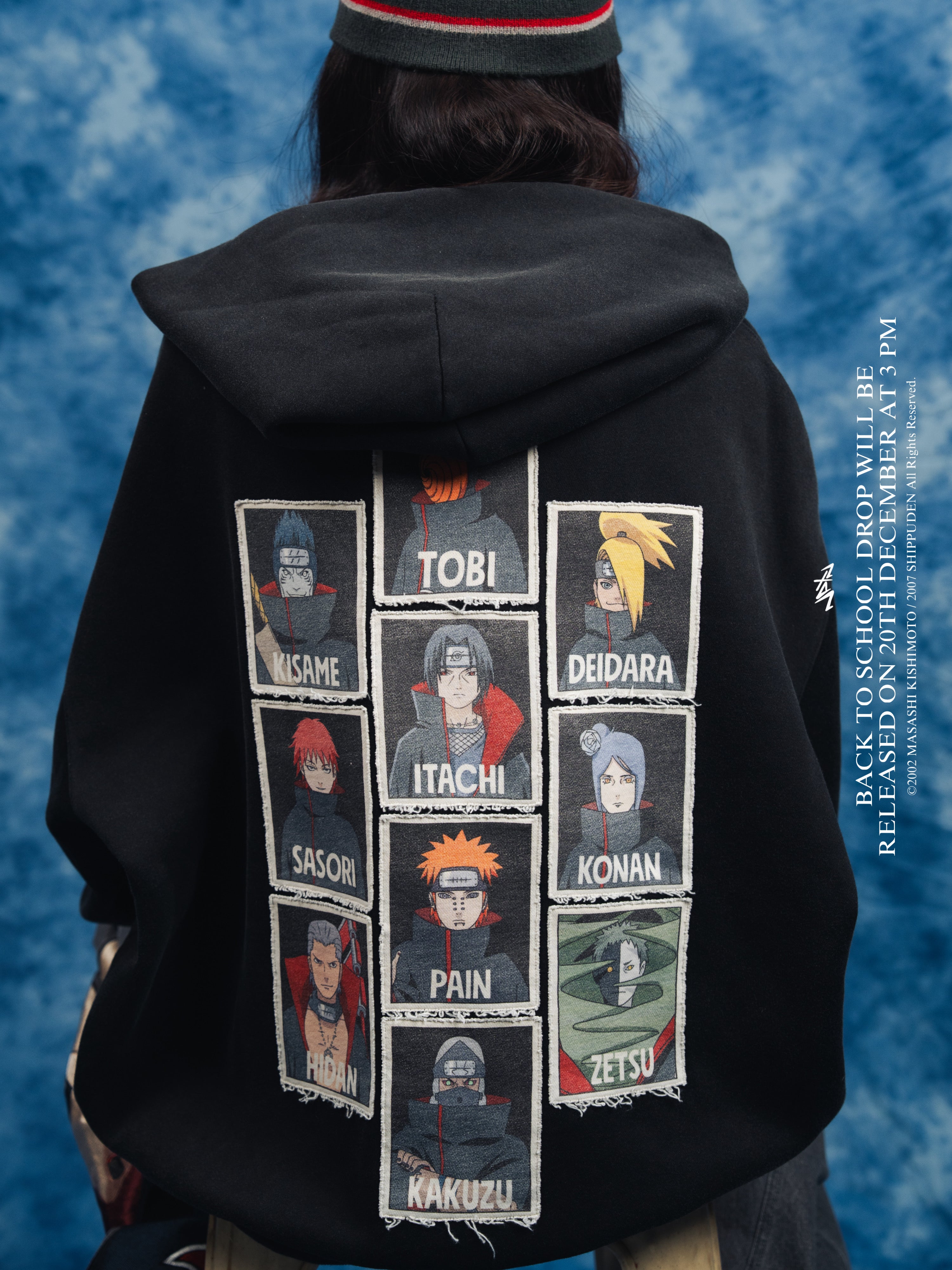 WANTED AKATSUKI ZIPPER-Coordom