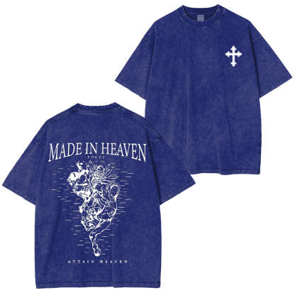 JoJo's Bizarre Adventure Unisex Washed T-Shirt-Coordom