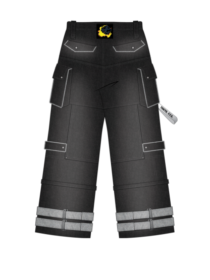 "FLAME" Cargo Pants-Coordom