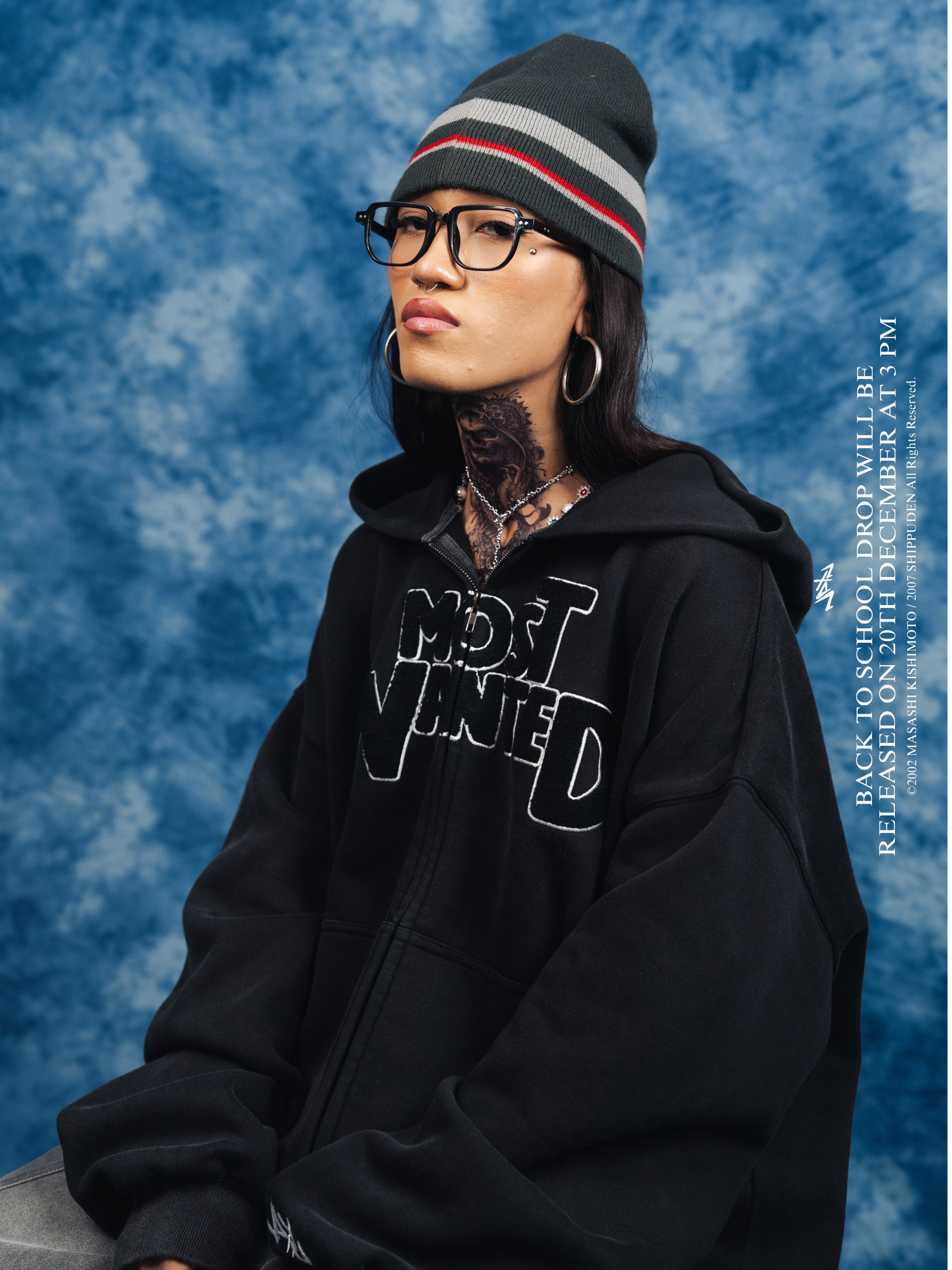 WANTED AKATSUKI ZIPPER-Coordom