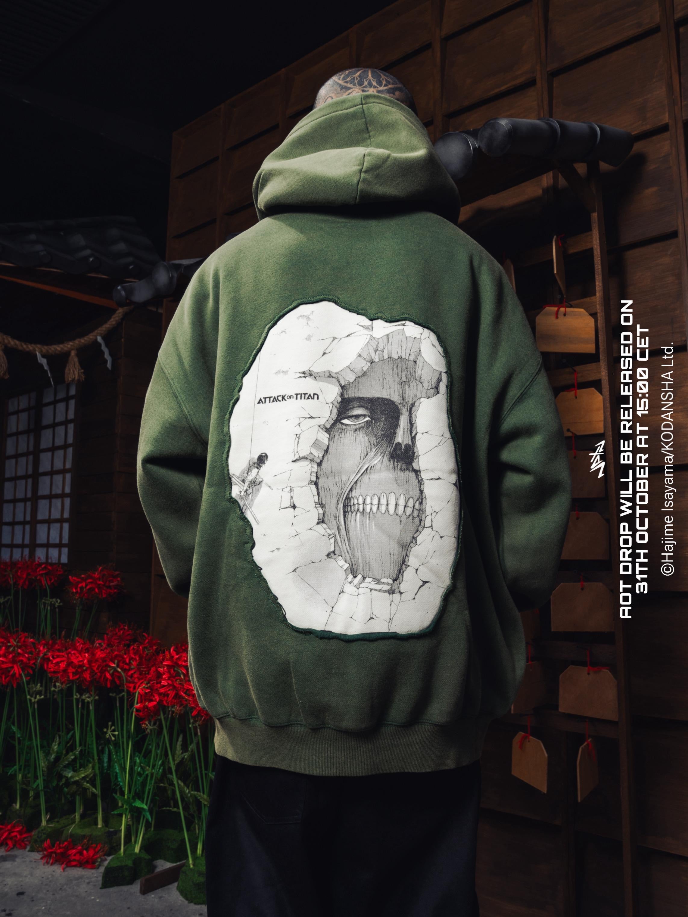 AOT HOODIE GREEN-Coordom