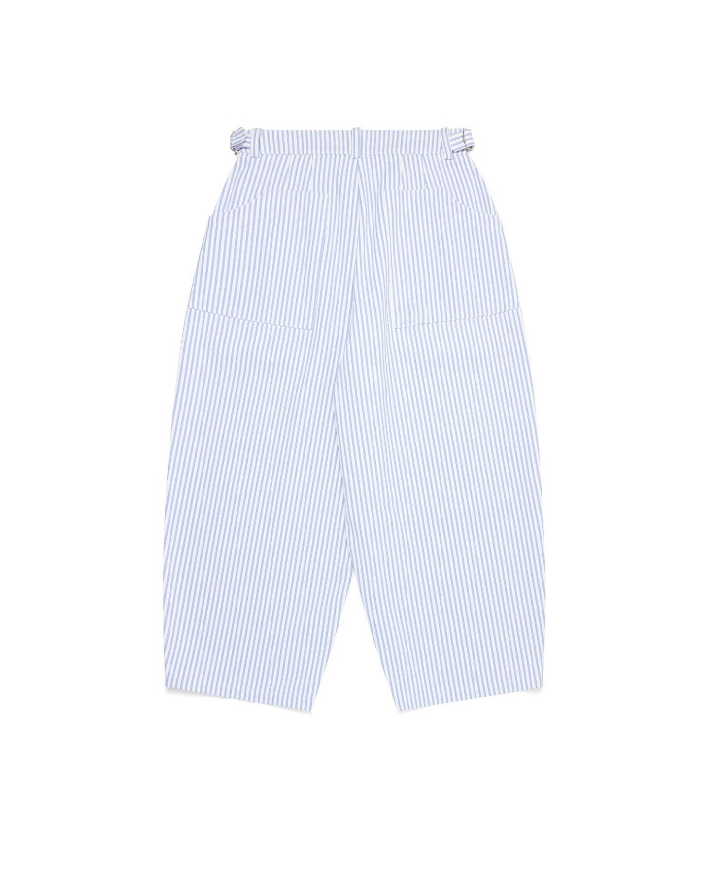 CANVAS BALLOON PINSTRIPE PANTS-Coordom